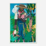 Romare Bearden, The Lantern, 1979, lithograph in colors
