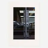 Richard Estes, Chock Full O' Nuts (from the Urban Landscapes No. 2 portfolio), 1979, screenprint in colors