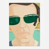Alex Katz, Self Portrait with Sunglasses