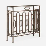 Stanford White, Table base from the Bowery Savings Bank, New York, c. 1895, steel