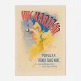 Jules Chéret, Vin Mariani (plate 77 from Les maîtres de l'affiche), 1897, lithograph in colors