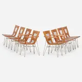 Contemporary, Dining chairs, set of eight