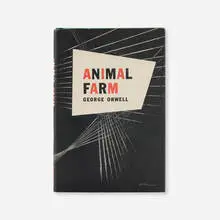 George Orwell, Animal Farm, 1946, hardcover with dust jacket