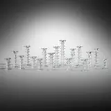 Timo Sarpaneva, Festivo candlesticks, set of seventeen