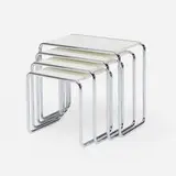 Marcel Breuer, B-9 nesting tables, set of four