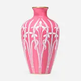 Art Nouveau vase with snowdrops by Manufacture nationale de Sèvres, sold Sep 2025