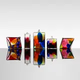 Paul Seide, Crystal Construction, 1989, molded glass, mercury, argon gas