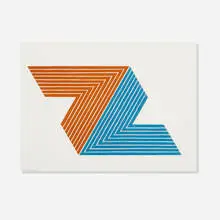 Itata (from the V Series) by Frank Stella, 1968, lithograph on paper, sold Jun 2016