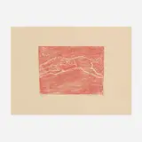 Susan Rothenberg, K, 2004, lithograph on paper