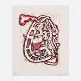Elizabeth Murray, Tybid, 2004, lithograph on paper