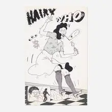 Smoke Hairy Who (artist comic book) by Gladys Nilsson, 1968, offset color lithograph on paper, sold Jun 2016