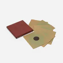 Jack Goldstein, The Planets (complete suite of six records), 1984, vinyl, painted cardboard