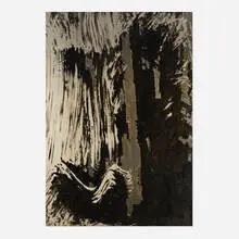 Aaron Siskind, Untitled, 1948, vintage gelatin silver print