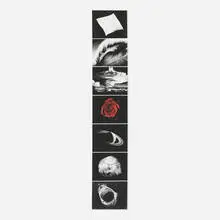Essentials (from the Forty Are Better Than One portfolio) by Robert Longo, 2009, seven-part leporello, digital pigment print on Hahnemühle Rag paper, sold Jun 2016