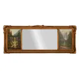 Waterfalls, two by Richard DeTreville, oils on canvas board with mirror at center, [approximate dimensions -, offered Aug 2025