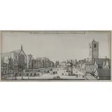 Wenceslaus Hollar, New Palace Yard with Westminster Hall, and The Clock House