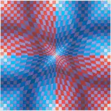Victor Vasarely, Pauk Arny, screenprint, [approximate dimensions -