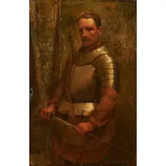 Edwin Arthur Ward, Knight of the Field, 1885, oil on canvas, [approximate dimensions -