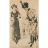 Howard Chandler Christy, Woman and Guard
