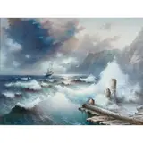 Eugene Garin, End of Passage, oil on canvas, [approximate dimensions -