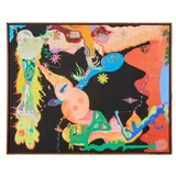 Norman Stiegelmeyer, "The Transformation of William Burroughs," December, 1966, acrylic on canvas, [approximate dimensions - canvas: 46 h x 36 w inches]