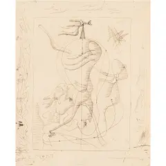 Untitled by George Braque, etching from "La Théogonie D'Hesiode" from the Vollard Suite, [approximate dimensions -, offered Jul 2025