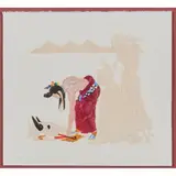 Ed Morgan, " Three Wise Men," 2008, embossed print with hand colored, watercolor, [approximate dimensions -