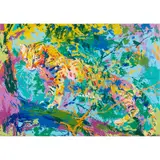 LeRoy Neiman, Ocelot, serigraph, [approximate dimensions -