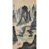 Li Keran, Untitled, Ink and color on paper
