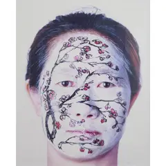 Huang Yan, "Peach Blossoms,", 2004, photograph, (approximate dimensions -