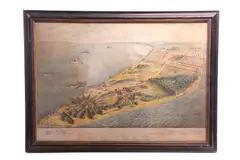 Edward Sachse, Point Lookout, Md,, lithograph