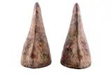 Untitled by Occupied Japan, bronze bookends, offered Sep 2021