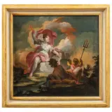 Scene mitologiche by Giambattista Crosato, oil on panel, offered Jul 2025