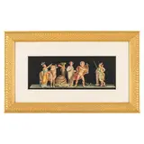 Torre Annunziata, 1866 - ? / Scena allegorica / Firmato V. Bisogno in basso a destra by Vincenzo Bisogno, tempera on paper, offered Jul 2025