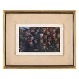 Tommaso Cascella, Ortona, 1890 - Pescara, 1968 / Marcia di soldati / Firmato T Cascella e datato 1915 in basso a destra