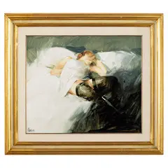 Antonio Tamburro, Isernia 1948 / Nudo / Firmato A Tamburro in basso a sinistra, oil on canvas
