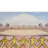 Francesco Clemente, Napoli 1952 / Napoli è, 2017-18, mixed media on paper