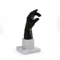 Auguste Rodin, Parigi, 1840 - Medon, 1917 / Studio per mano,, bronze patinato