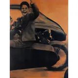 Federico Guida, Milano 1969 / Senza titolo, 1996, oil on canvas applicata on panel