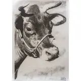 Andy Warhol, Pittsburg 1928 - New York 1987 / Cow Wallpaper, 1976, screenprint a colori on paper