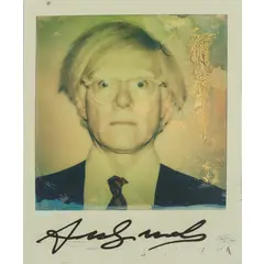 Andy Warhol, Pittsburg 1928 - New York 1987 / Autoritratto, anni'80, Polaroid