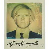 Andy Warhol, Pittsburg 1928 - New York 1987 / Autoritratto, anni'80, Polaroid