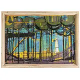 Arturo Carmassi, Lucca 1925 - Fucecchio 2015 / Reti al vento 'Marina', 1959, tempera on paper