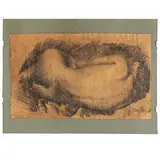 Mattia Moreni, Pavia 1920 - Brisighella 1999 / Nudo, 1944