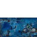 Franco Rognoni, Milano 1913 - 1999 / Venezia,, Tecnica msita su carta applicata su tela