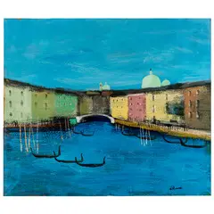 Gianrodolfo D'accardi, Palermo 1906 - VARESE 1993 / Senza titolo, oil on canvas