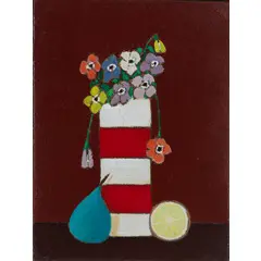 Walter Pozzi, Bergamo 1911 - Milano 1989 / Senza titolo, oil on panel