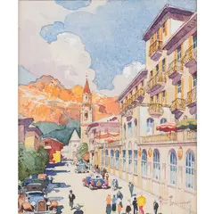 Aldo Raimondi, Roma 1902 - 1998 / Senza titolo,, mixed media on paper