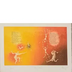 Milano 1924 - Varese 2003 / Salutz, by Enrico Baj, Raccolta di 5 incisioni a colori, offered Oct 2025