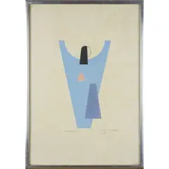 Luigi Veronesi, Milano 1908 - 1998 / 'David' di L. Cortese Lilith, lithograph a colori on paper